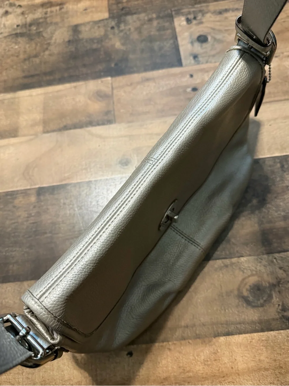Y2K Coach Legacy Leather Flap Hobo